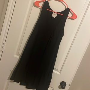 Anthropologie Maeve black casual dress